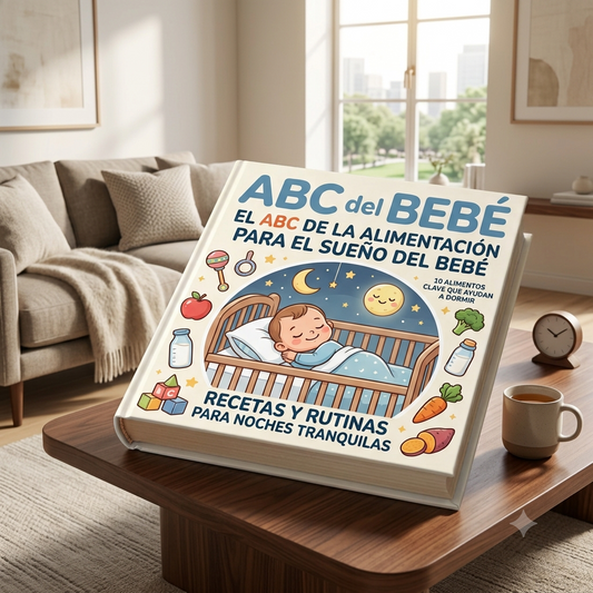 El ABC de la Alimentación Saludable para el Sueño del Bebé.