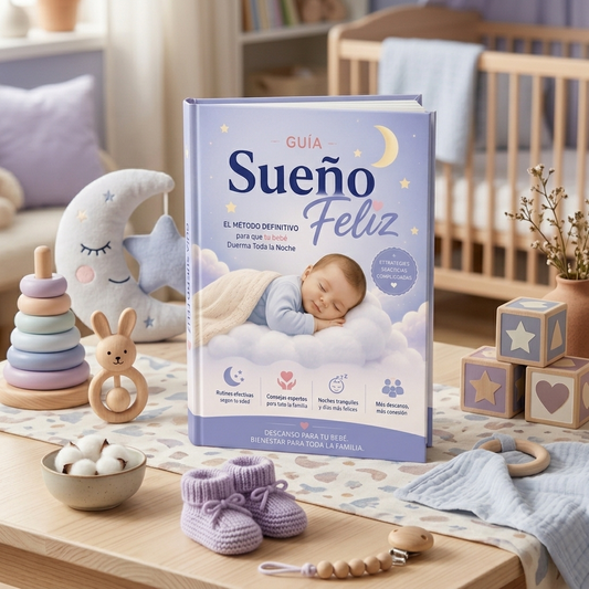 Guía Definitiva para el Sueño Feliz de tu Bebé + 3 Bonus